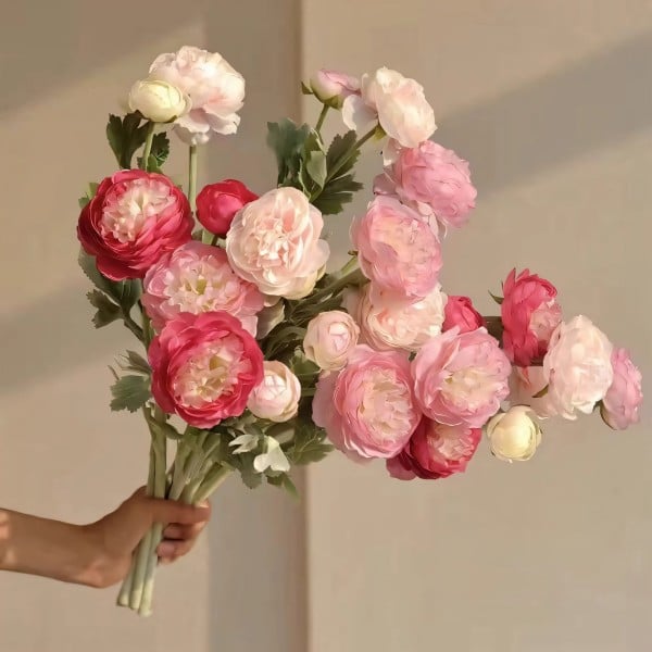 Lifelike Luxury Peony Flowers – No Watering, No Wilting, Just Lasting Beauty!