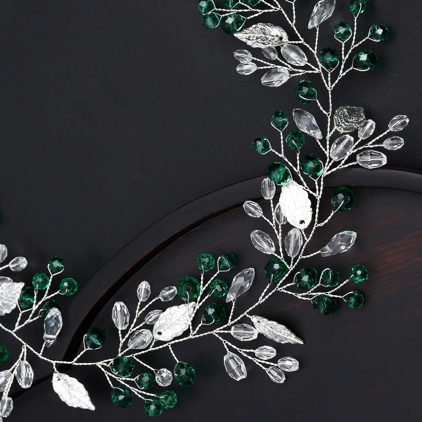 Pearl and millet flower headdress