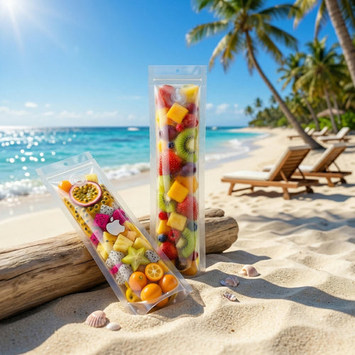 🍦 100 PCS DIY Popsicle Bags