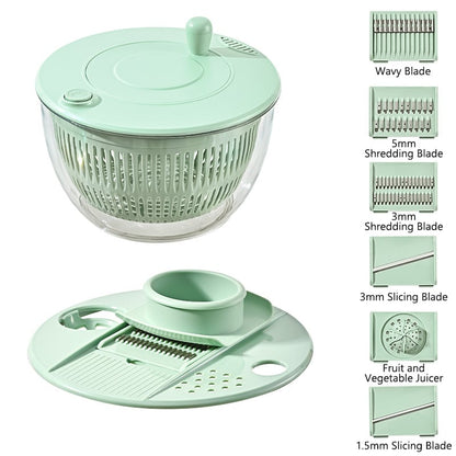 Large Capacity Multi-Function Salad Spinner