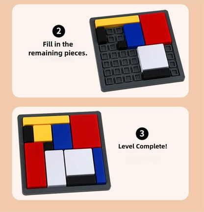 Logic Puzzle Brain Teaser Game for Kids & Adults, 88 Challenging Levels